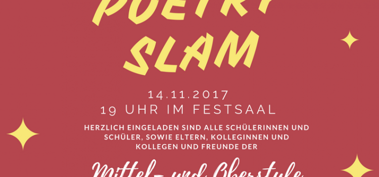 Poetry Slam am Ev. Mörike