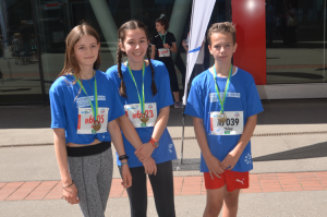 Schüler vom Evang. Mörike beim Stuttgart-Lauf 2018